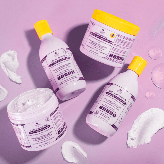 Routine Boucles sublimes – Shampooing, Après-Shampooing, Masque & Crème Sans Rinçage - Nature Spell