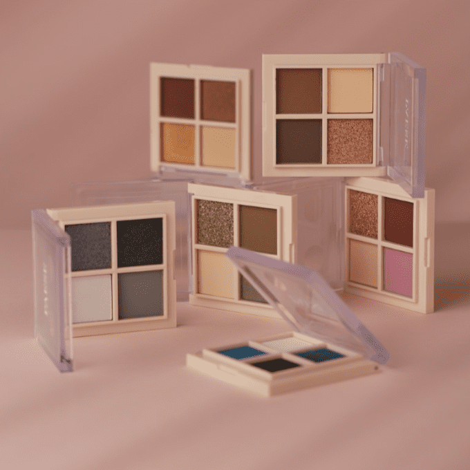 Palette d'ombres à paupières Vegan "Daily Vibes" - Velvet Smokey - 5,5 g - PAESE