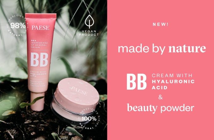 Duo BB crème à l'acide hyaluronique 30 ml  (teinte 02N BEIGE) et Poudre de beauté 10g - PAESE