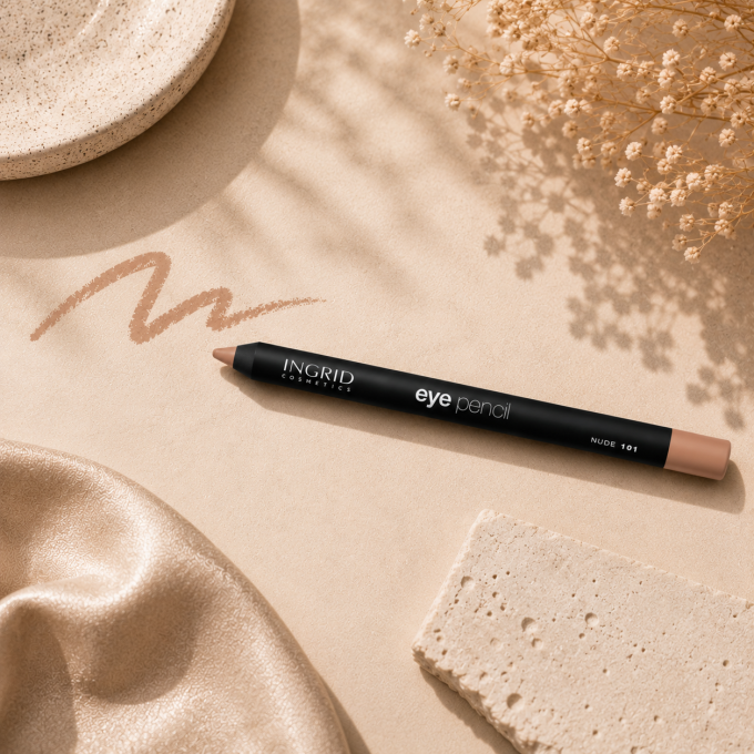 Crayon bois pour les yeux et les lèvres - 6 Teintes - Ingrid Cosmetics