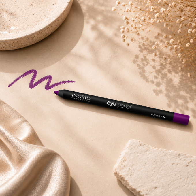 Crayon bois pour les yeux et les lèvres - 6 Teintes - Ingrid Cosmetics