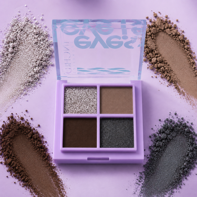 Palette d'ombres à paupière EYES LOVE IT 04 - 4 teintes - 5 g - Ingrid Cosmetics