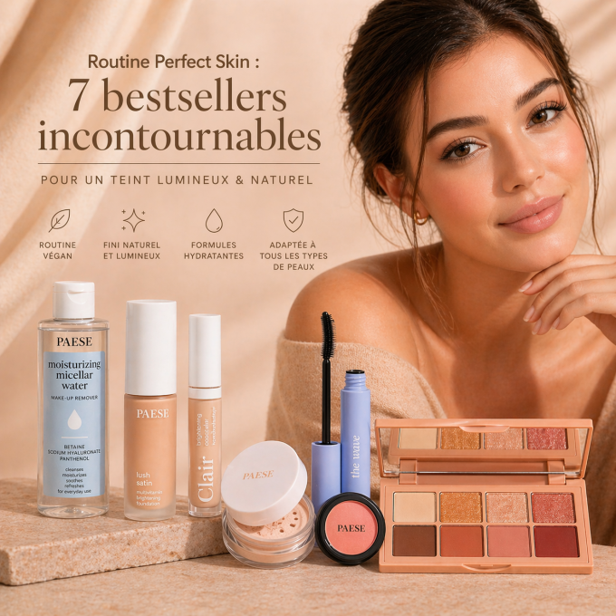 Routine Perfect Skin : 7 bestsellers incontournables pour un teint lumineux & naturel - Light Beige