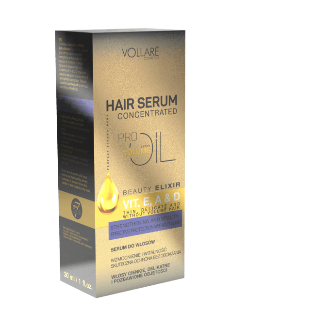 Serum cheveux fins et fragiles - Volume et densité - 30 ml - Vollaré Cosmetics