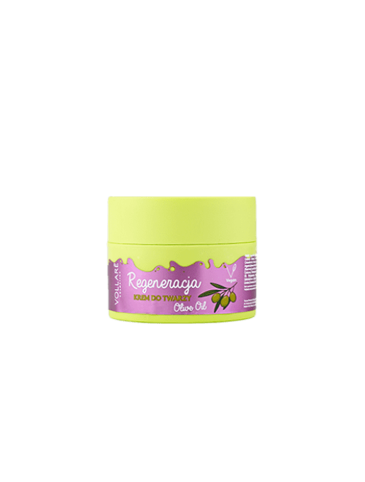 Crème visage régénérante à l'huile d'olive - 50 ml - Vollaré Cosmetics