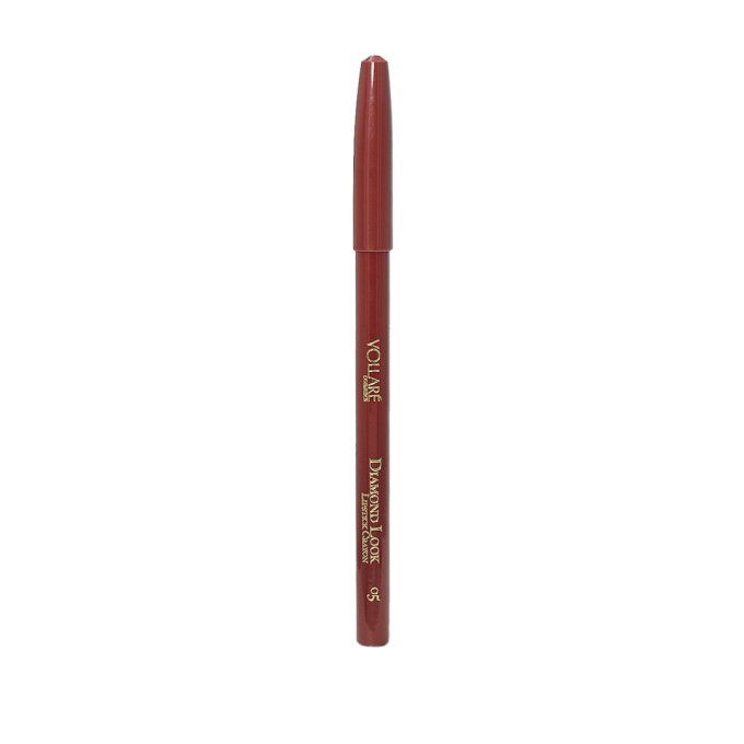 Crayon bois pour les lèvres DIAMOND LOOK - Teinte 05 Deep Nude - Vollaré Cosmetics