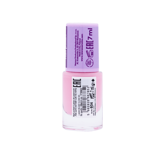 Vernis Gel gloss 10 jours - 7 ml - Teinte 604 Sweet Lavender - Ingrid Cosmetics