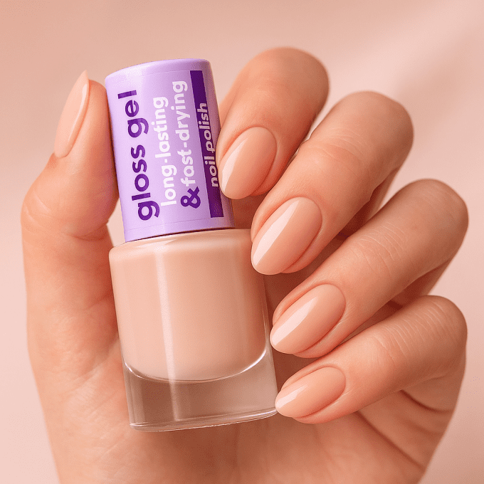 Vernis Gel gloss 10 jours - 7 ml - Teinte 605 Nude Whisper - Ingrid Cosmetics