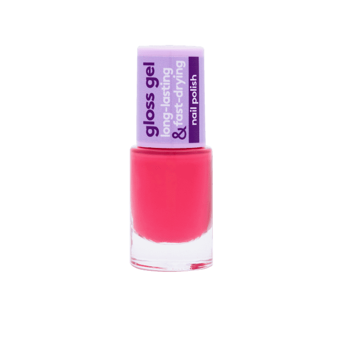 Vernis Gel gloss 10 jours - 7 ml - Teinte 607 Teinte Raspberry Kiss - Ingrid Cosmetics