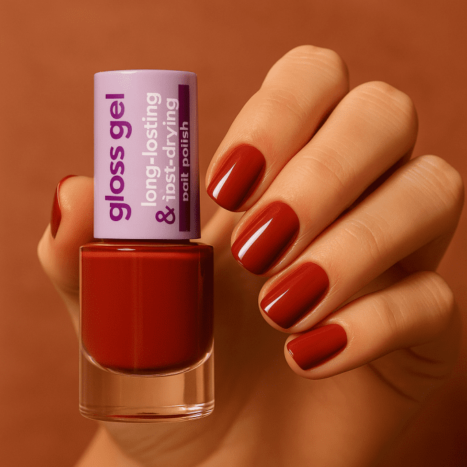 Vernis Gel gloss 10 jours - 7 ml - Teinte 615 Terracotta Touch - Ingrid Cosmetics