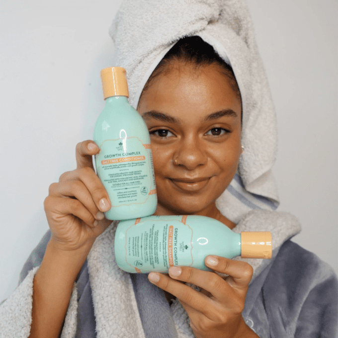 Routine complète Croissance – Shampooing, Masque, Huile & Soin sans rinçage - Nature Spell