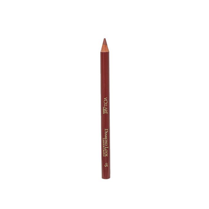 Crayon bois pour les lèvres DIAMOND LOOK - Teinte 05 Deep Nude - Vollaré Cosmetics