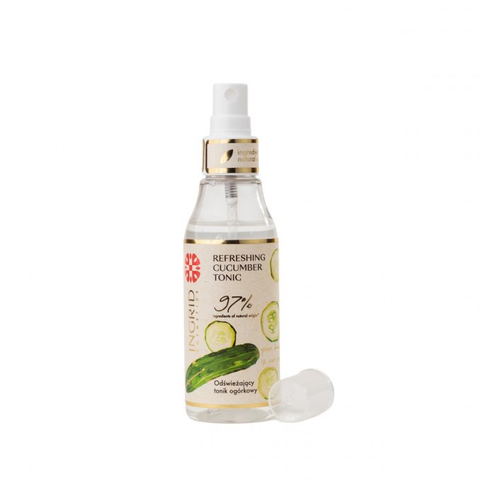 Brume tonifiante, rafraichissante au concombre - 75 ml - Ingrid Cosmetics