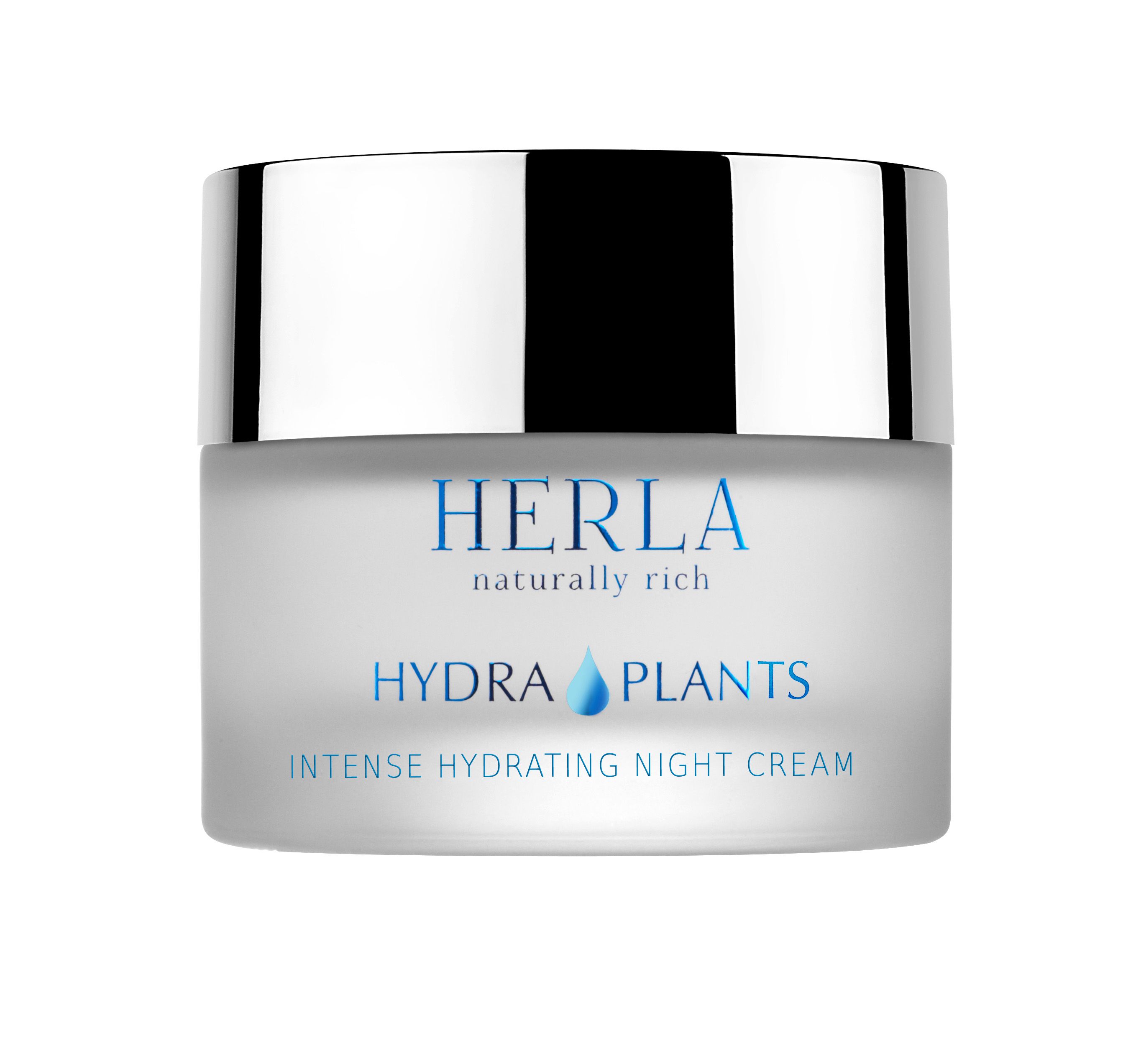 Crème de nuit hydratation intense aux extraits de plantes - 50ml - HYDRA PLANTS - HERLA