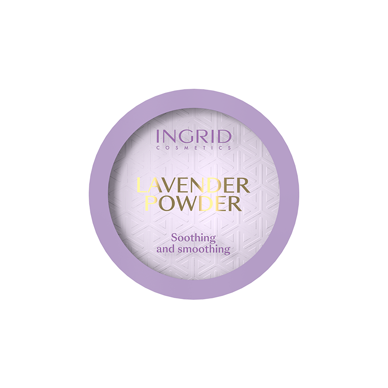 Poudre Compacte correctrice et matifiante à la Lavande - 10g - Ingrid Cosmetics