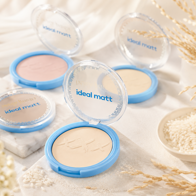 Poudre matifiante Ideal Matt - 8g - Ingrid Cosmetics