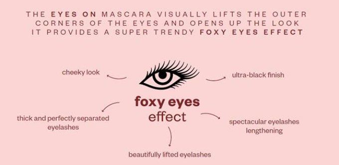 Mascara Foxy eyes "Eyes On" - 8 ml - PAESE