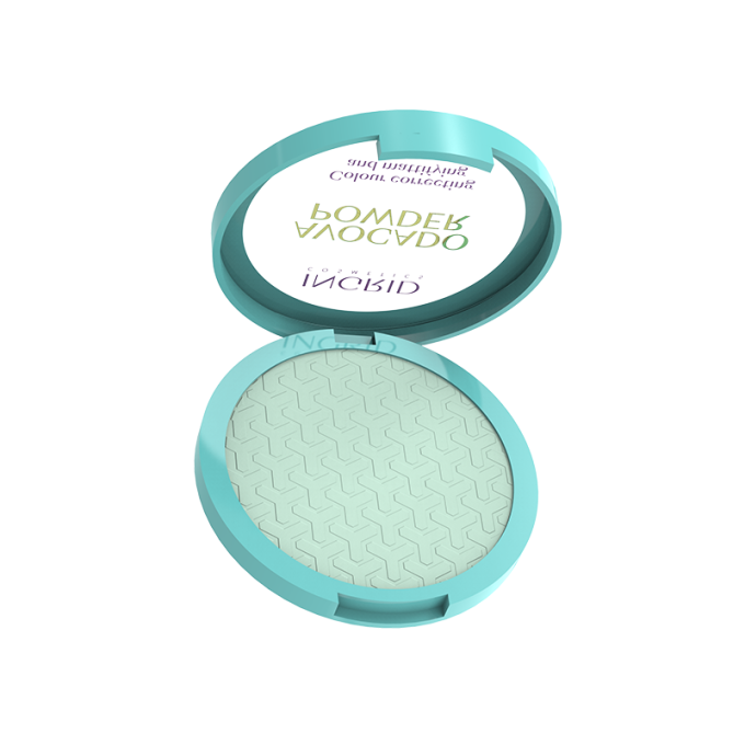 Poudre Compacte correctrice et matifiante à la l'avocat - 10g - Ingrid Cosmetics