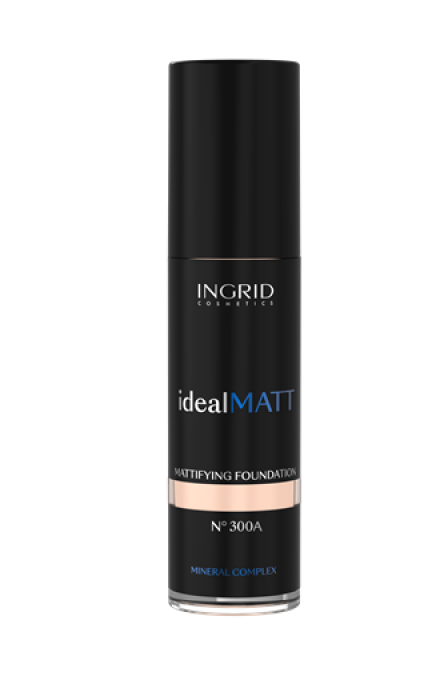 BtoB - Fond de teint IDEAL MATT Ingrid Cosmetic - 30 ml - 6 teintes - 25 pcs + 5 testers