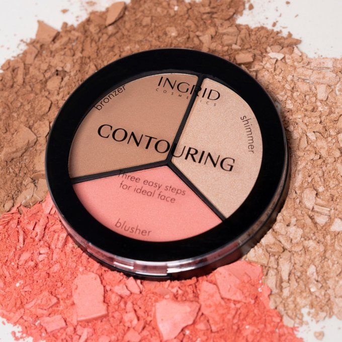 Palette de contouring Ideal Face - Ingrid Cosmetics - 19g