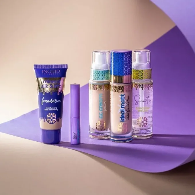 BtoB - Fond de teint minéral - Silk & Lift 30 ml - Ingrid Cosmetics - 5 Teintes-25 pcs+5 testers