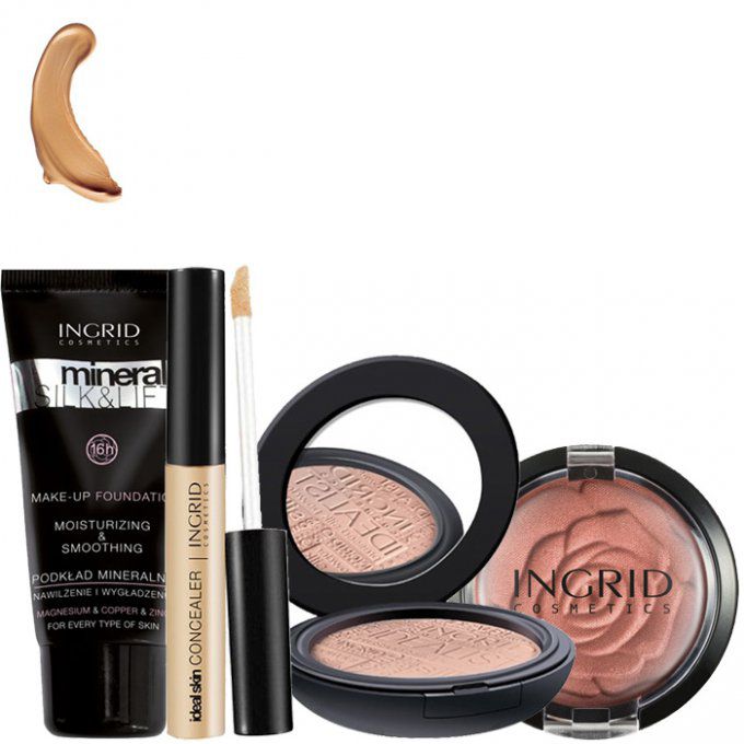 Kit teint Ingrid Cosmetics - Medium