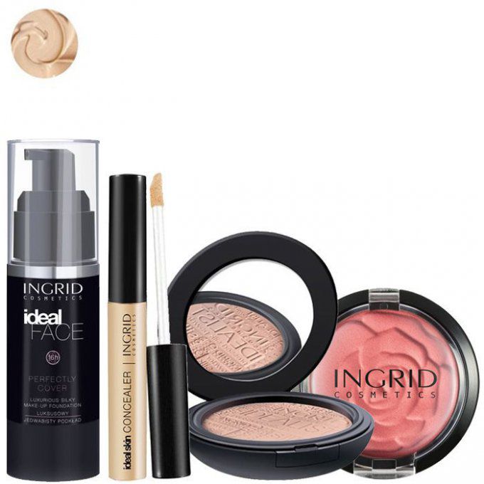 Kit teint Parfait Ingrid Cosmetics - Clair