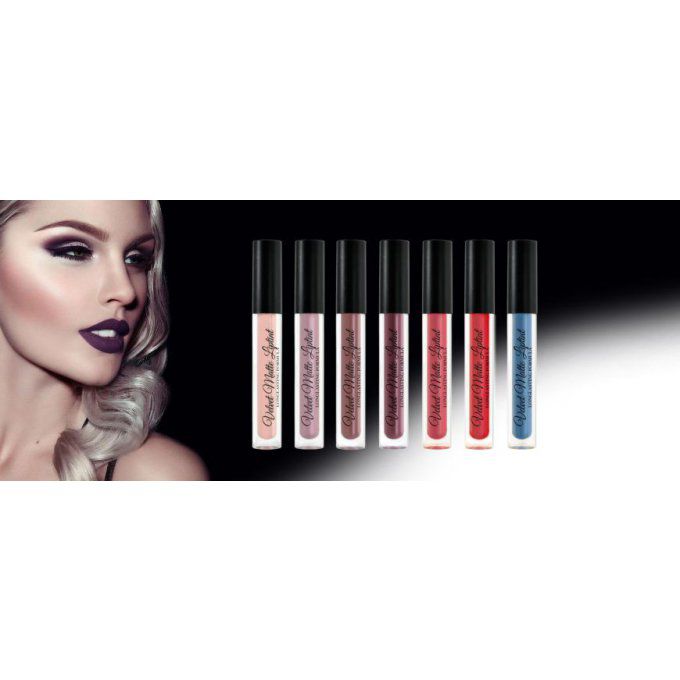 Lot de 8 Rouge à lèvres liquid mat VIVA LA DIVA