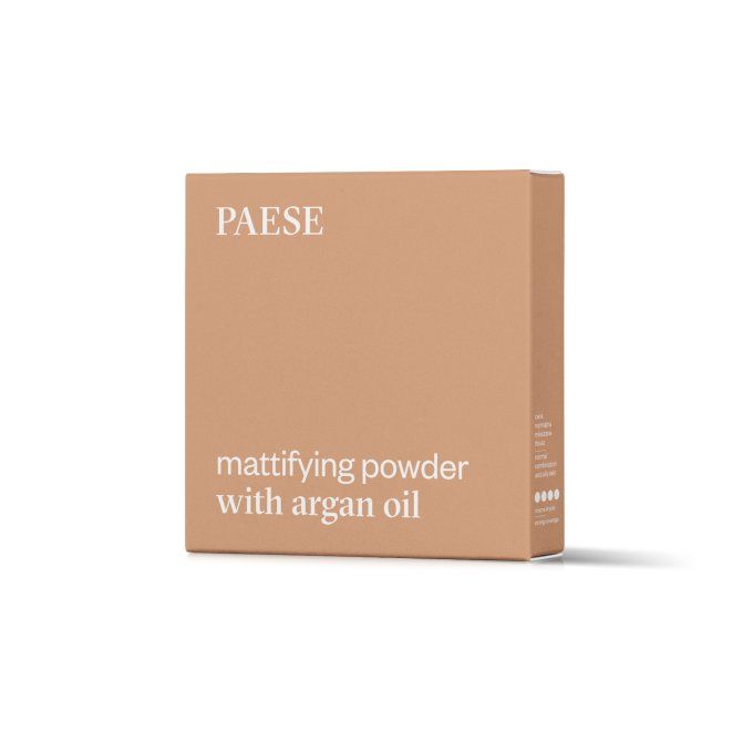 Poudre matifiante à l’huile d’argan - 8 g - 5 teintes - Paese