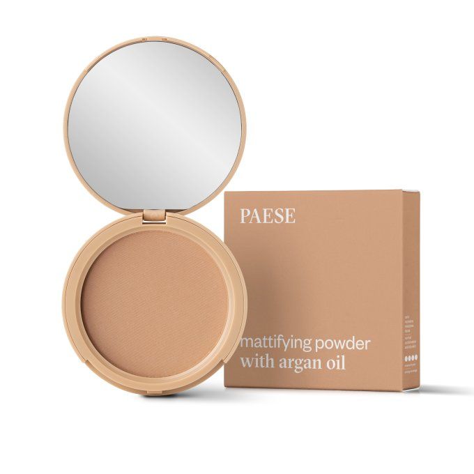 Poudre matifiante à l’huile d’argan - 8 g - 5 teintes - Paese