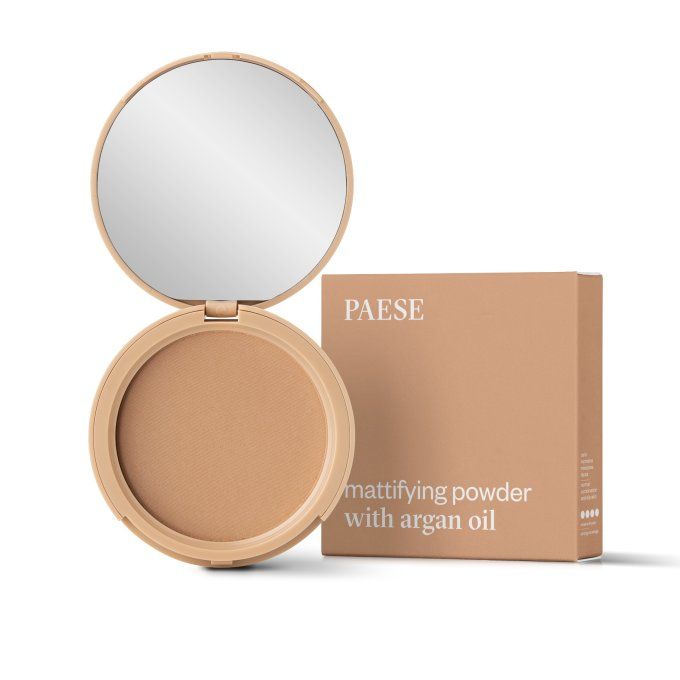 Poudre matifiante à l’huile d’argan - 8 g - 5 teintes - Paese