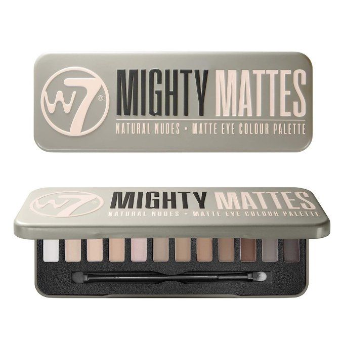 Palette de maquillage 12 couleurs Mighty Mattes Palette - W7