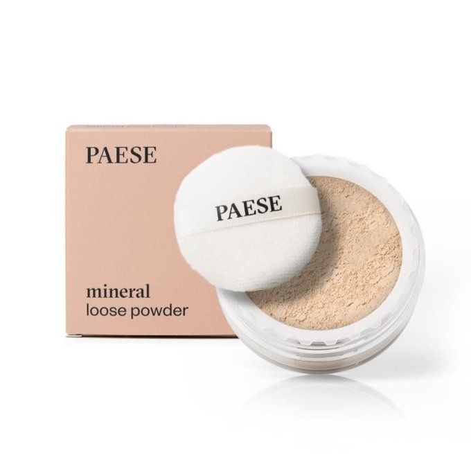 Poudre libre minérale Végan et sans Glutten PAESE