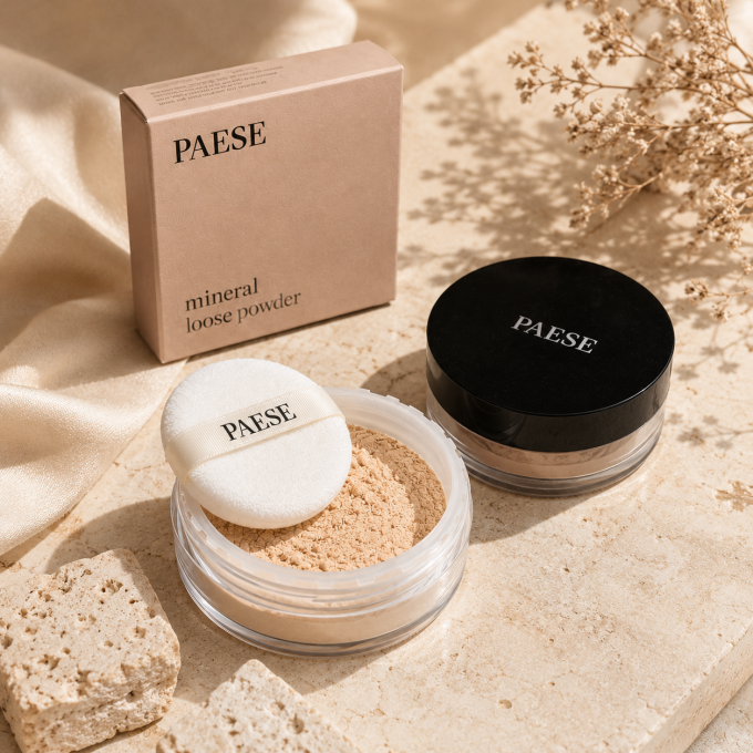 Poudre libre minérale Végan et sans Glutten PAESE