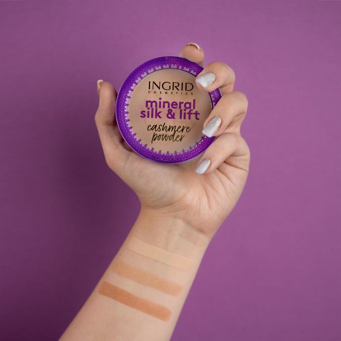 Kit Teint Parfait Mineral Silk & Lift – Natural Beige - Ingrid Cosmetics (4 produits)