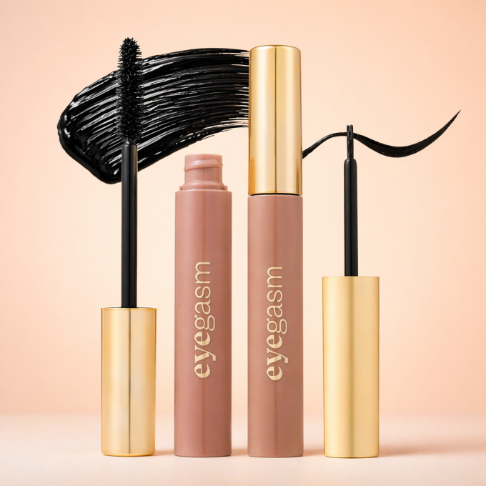 Duo Mascara intense et Eyeliner "Eyegasm" - Noir - 8 + 4 ml - PAESE