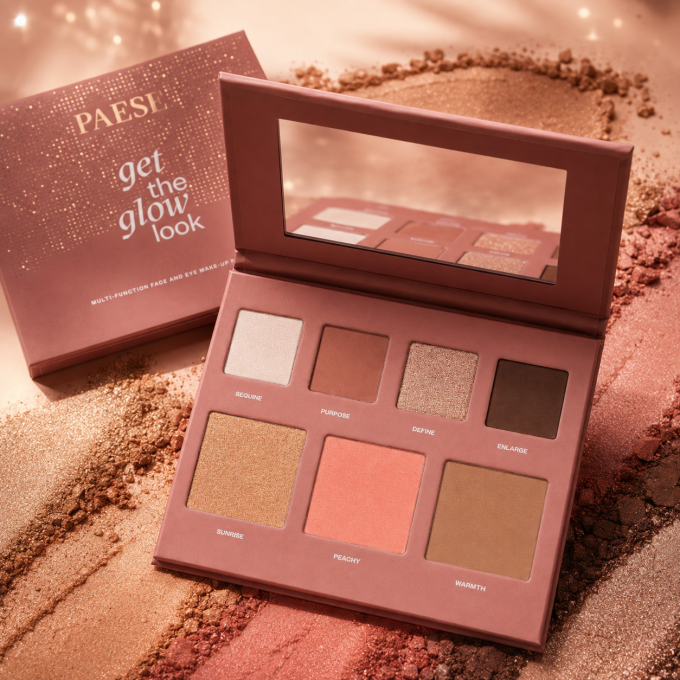 Palette visage et yeux multifonction Get The Glow Look - 16g - PAESE