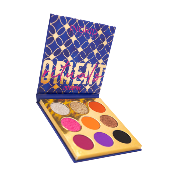 Palette d'ombres à paupière Rituels orientaux intensifs 9 teintes - 10 gr - Ingrid Cosmetics