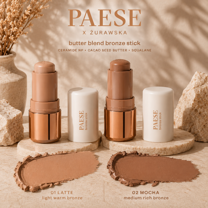 Stick Bronzer crémeux-Contour et Teint-2 teintes-6g-Paese