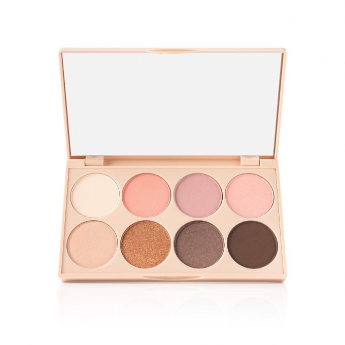 Palette d'ombres à paupières Dreamily 12 g - 8 couleurs VEGAN - PAESE