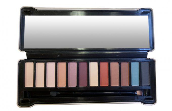 Palette de maquillage Natural Matte - 12 couleurs - 14.5g - Magic Studio