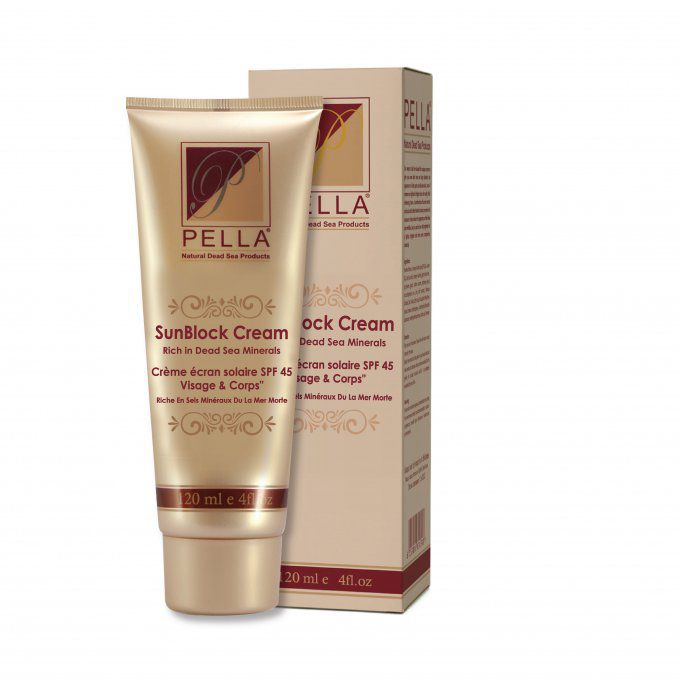 Crème solaire SPF 45 Visage & Corps PELLA