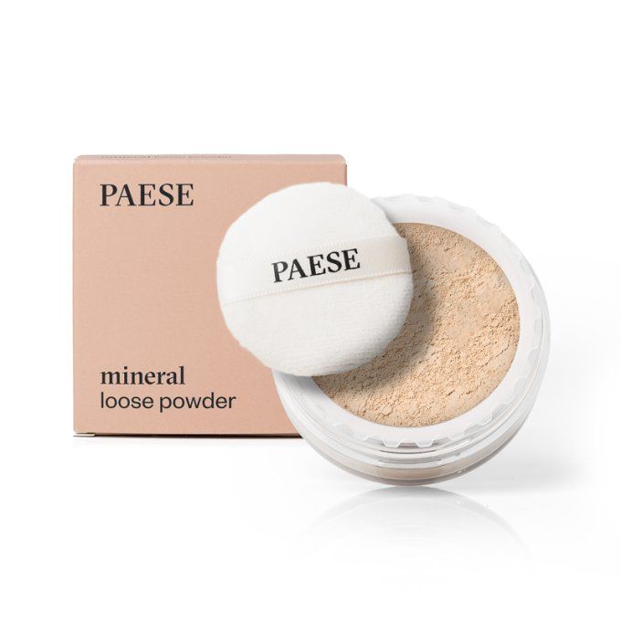 Poudre libre minérale Végan et sans Glutten PAESE