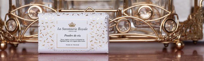 Savon 100G Poudre de riz - La Savonnerie Royale