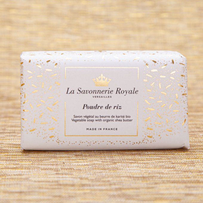 Savon 100G Poudre de riz - La Savonnerie Royale