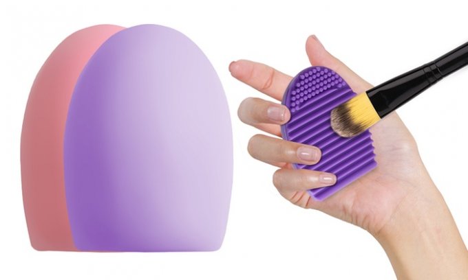 Brosse nettoyant pinceaux en silicone SDI-PARIS