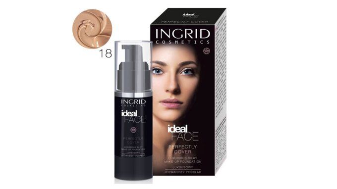 Fond de teint Ideal Face - 30ml - 6 teintes - Ingrid Cosmetics