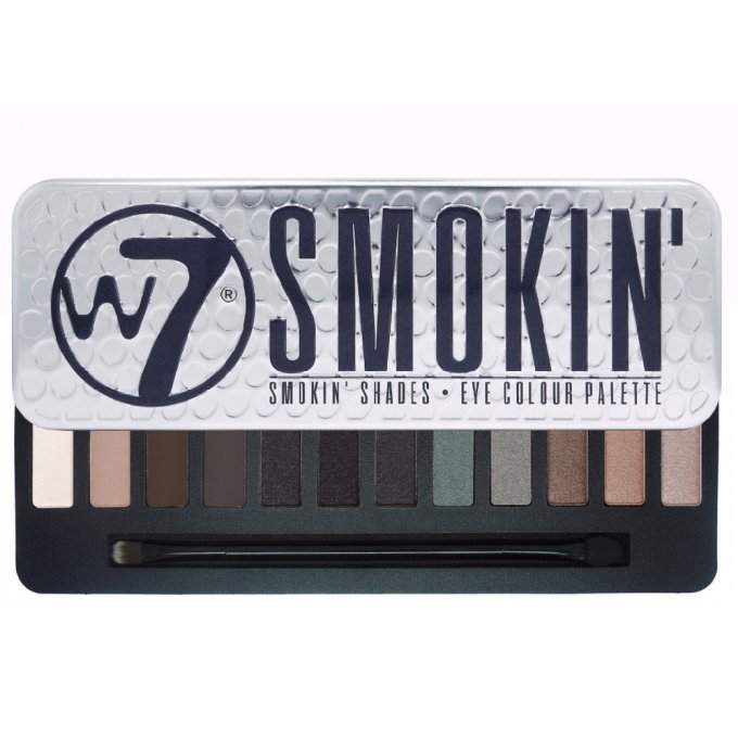 palette de maquillage smokin de w7 - www.sdi-paris.com