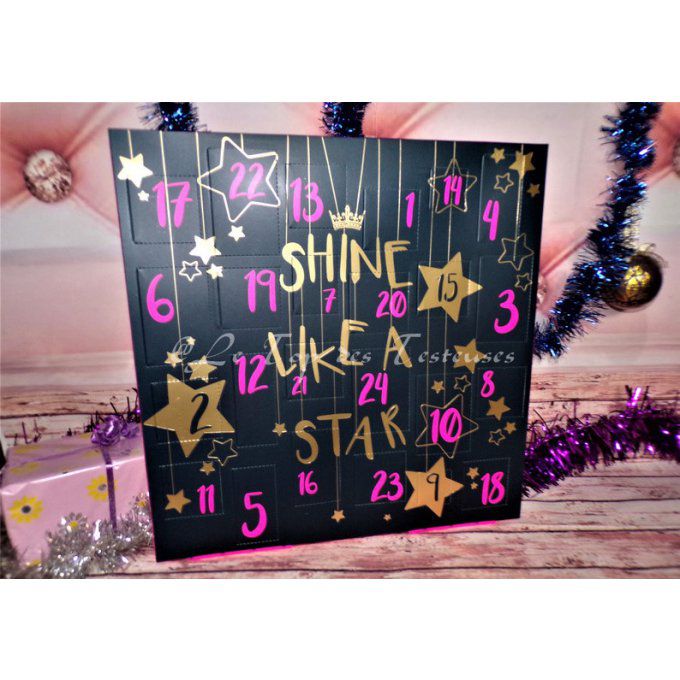 Calendrier de l'Avent Beauté "Shine Like a Star" Sugar & Spice