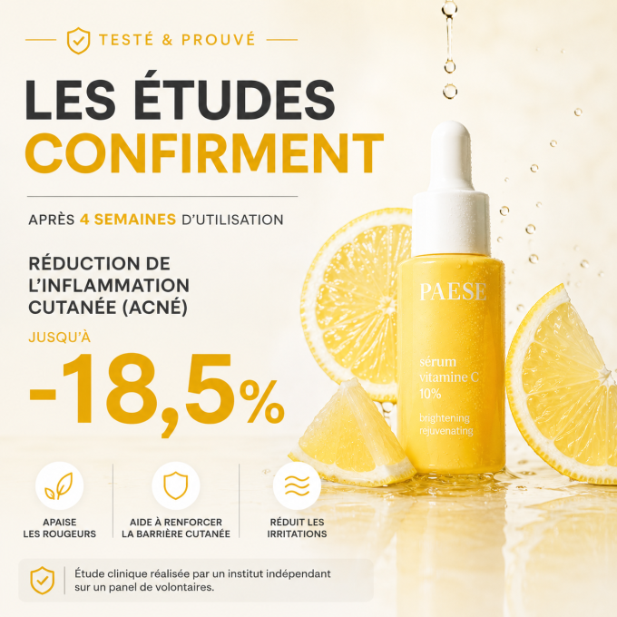 Duo de soins : Sérum rajeunissant 15 ml et Sérum triple acide hyaluronique 30 ml - PAESE
